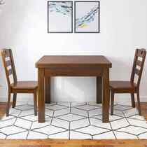 直销简佩（JIANPEI）实木餐桌椅组合四方桌实木饭桌正方形餐桌实