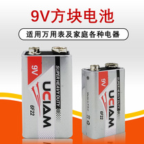 。9V号电池碱性电池7号电池大容量干电池2号电池家用电器用电池