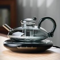 德国进口玻璃茶具套装花茶水果茶加热煮茶器高档欧式鼠尾茶咖