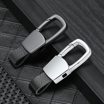 高合HiPhi X改装专用个性创意高档汽车钥匙扣男士真皮腰挂挂件