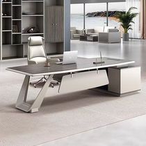 办公桌老板桌简约现代经理桌总裁桌子大班台套装创意办公桌椅组合