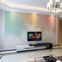 现代简约艺术墙布客厅电视背景墙壁布墙纸高端沙发壁画3D卧室床头