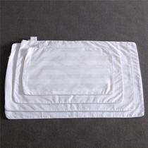 枕套枕头内胆套纯棉一对装枕头内套枕芯套装茶叶填充物加厚纯白色