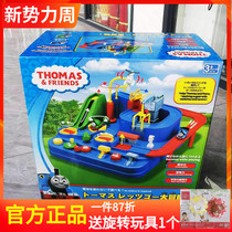 日本进口Gakken托马斯和朋友闯关大冒险套装小火车益智轨道车玩具