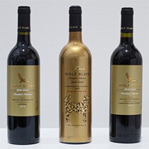 WOLF BLASS纷赋总统金牌赤霞珠设拉子干红葡萄酒奔富澳洲原瓶进口