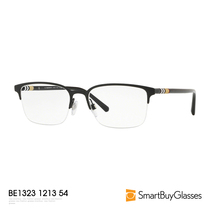 Burberry巴宝莉眼镜架正品半框蓝光商务风大气职场框架镜BE1323