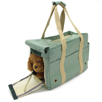 封闭式宠物外出旅行狗背包便携式狗包猫包可斜挎手提箱狗袋猫咪袋