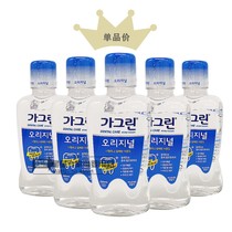 韩国进口 佳口林漱口水 标准型清新口气 口腔清洁防蛀薄荷味250ml