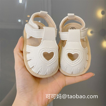 夏季婴幼儿宝宝凉鞋0-1岁5-15个月软底公主透气学步防滑不掉鞋