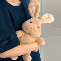 北欧丹麦仿真小兔子毛绒玩具脖子可转动兔兔玩偶儿童安抚陪伴礼物