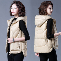 马甲女士短款棉袄2023新款韩版学生冬羽绒棉坎肩外穿马夹背心外套