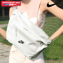Nike耐克腰包男包女包2024新款运动包休闲包拎包白色单肩包斜挎包