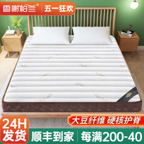 床垫软硬垫护脊棕垫纯天然椰棕乳胶两用10公分单人8cm厚1米2床垫