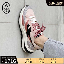 ASH女鞋新款SPIDER 620系列复古时尚休闲鞋厚底运动鞋跑步鞋
