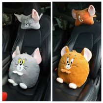 卡通汤姆杰瑞猫和老鼠抱枕车用汽车头枕护腰靠枕便携空调毯子