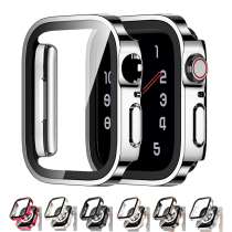 适用applewatch保护套iwatch保护壳苹果手表壳S7壳膜一体S6/5/8se
