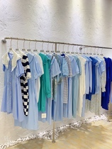 《蓝色系3号》150-169夏装2022新款韩版女装连衣裙夏季
