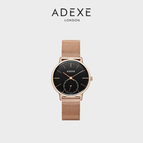 ADEXE英国手表女小巧精致表盘简约钢带女士手表轻奢腕表 小众手表