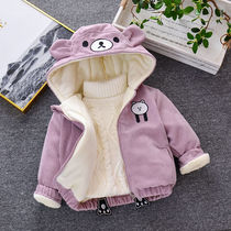 女宝宝棉衣冬装儿童外套男童棉袄婴幼儿棉服冬季6个月1-2-3-4-5岁