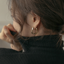 法式高级感气质耳圈耳钉小众设计耳环2022年新款潮复古秋冬耳饰女