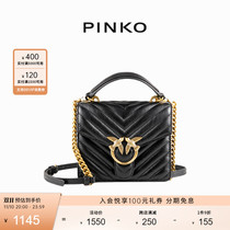【热卖推荐】PINKO女士绗缝手提包小方包飞鸟包1P22Q8Y7SQ