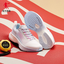 中国乔丹飞腾跑步鞋中考鞋女2024冬季减震跳绳体育训练运动鞋女鞋