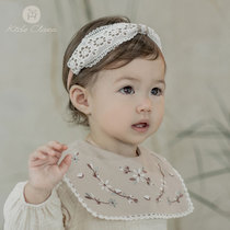 KIDSCLARA韩国婴儿发带女宝宝头花可爱超萌公主风蕾丝婴幼儿发饰