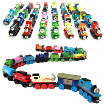 儿童木制质3-4-5周岁小火车小汽车套装滑行磁性儿童生日礼物玩具