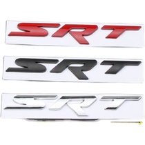 SRT标 分体贴标 金属车标 适用于道奇公羊杜兰戈蝰蛇挑战者改装