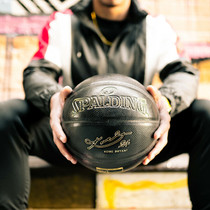 斯伯丁Spalding Kobe Bryant 24K纯黑科比纪念款限量典藏版篮球