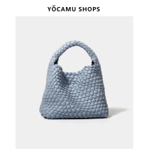YOCAMU手工编织包包2023新款夏季小包手提包斜挎小众轻奢女包手拎