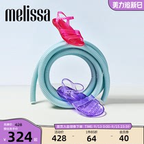 Melissa梅丽莎夏季新款女士复古时尚百搭镂空凉鞋果冻鞋33571