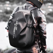 摩托车头盔包全盔骑士包防水装备女双肩机车骑行背包男电脑可放