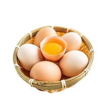 正宗农家土鸡蛋笨鸡蛋五谷柴鸡蛋盒新鲜草鸡蛋20枚蔬菜谷物