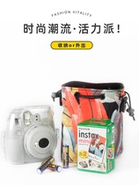 富士mini12相机包单肩挎包mini90 70 25 26 8 7C 7s拍立得收纳袋