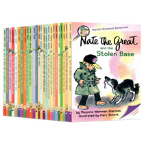 预售 了不起的神探内特系列套装25册 Nate the Great 英文原版小说侦探迷福音丰富插画有趣内容国外经典少儿读物英语书籍