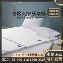 水星家纺床垫软垫抗菌可折叠家用垫子床褥宿舍单人褥子23年新品