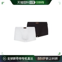 香港直邮潮奢 Fendi 芬迪 男士两条套装徽标短裤内裤