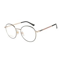 [GUCCI] 眼镜框 GG0839OK 001 圆领 金属色 男士 女士 眼镜