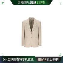 香港直邮潮奢 Fendi 芬迪 男士 单排扣精裁西装外套 FJ0798AR8T