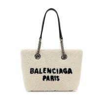 潮奢 Balenciaga 巴黎世家 女士Balenciaga 徽标植绒托特包