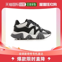香港直邮Versace范思哲男士运动鞋黑色聚酯纤维柔软舒适休闲