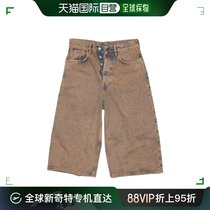 香港直邮潮奢 Acne Studios 艾克妮 男士徽标牛仔短裤