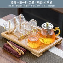 新日式玻璃茶具套装耐热泡茶器家用客厅会客小型茶壶功夫茶茶杯厂