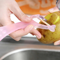 日本进口削皮刀不锈钢厨房专用刮皮器家用多功能土豆水果去皮神器