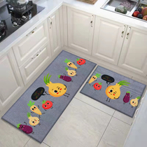厨房地垫卡通可定制门垫可裁剪吸水防滑脚踏垫进门口家用地毯垫子