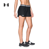 安德玛 官方 UA Play Up Shorts 女子运动训练短裤-1292231