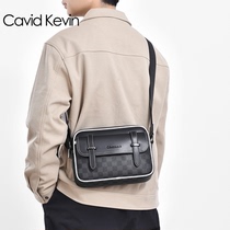 Cavid Kevin男士单肩包休闲经典商务斜挎包通勤街头户外背包潮流