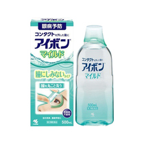 KOBAYASHI 小林制药洗眼液浅绿500ml温和清凉0度正品日本隐形眼镜