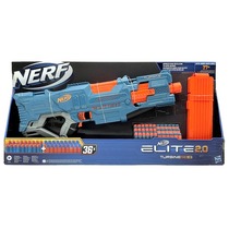 Hasbro热火精英Nerf Elite电动连发软弹玩具枪CS-18橙机发射器2.0